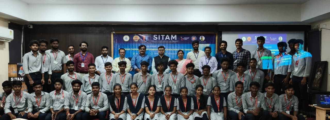 An expert talk on “Thermal Power Generation: Technologies and Trends” was organized by Mechanical Department on 5th February 2026. The session was delivered by Mr. Rajesh Ranjan.