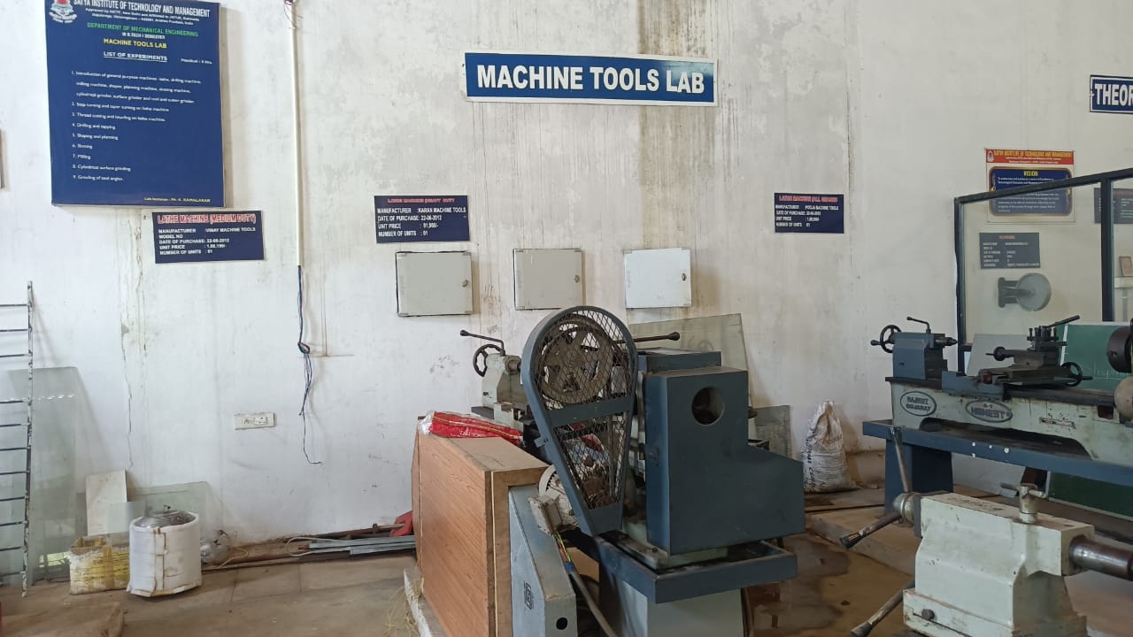 MACHINE TOOLS LAB