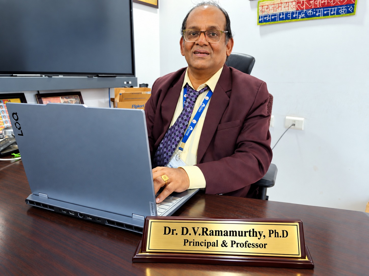 Dr. D. V. Ramamurthy, Principal and Professor